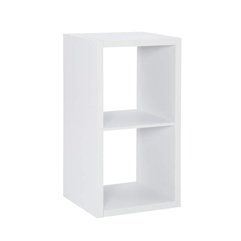 Two Cube Storage Cabinet - 30" - White