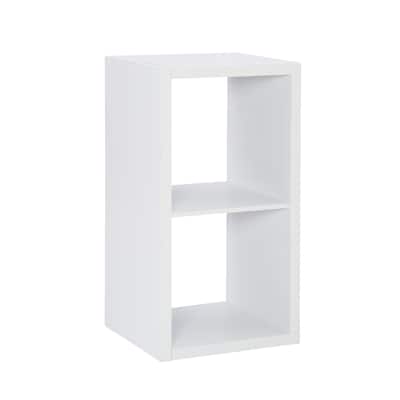 Two Cube Storage Cabinet - 30" - White