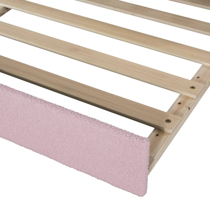 Sofa bed with storage arms, trundle bed and Bluetooth stereo