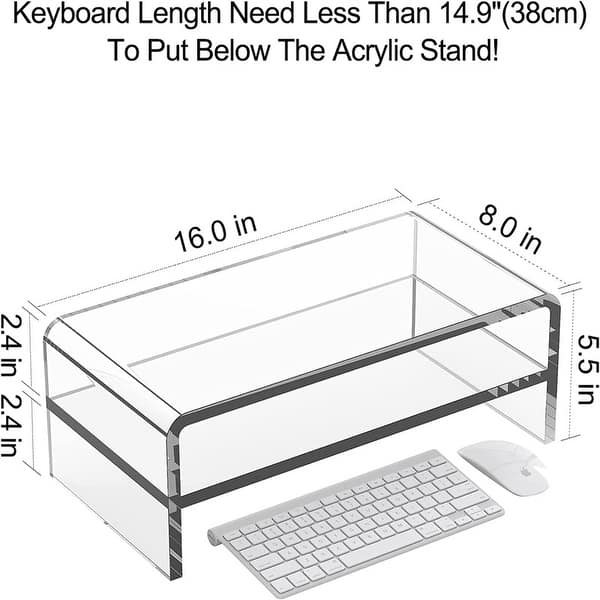 Monitor Stand Riser 2 Tier
