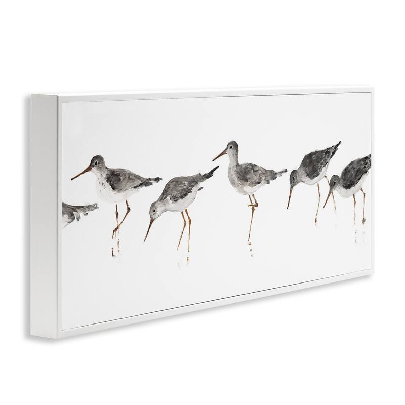 Stupell Sandpipers Framed Wall Art