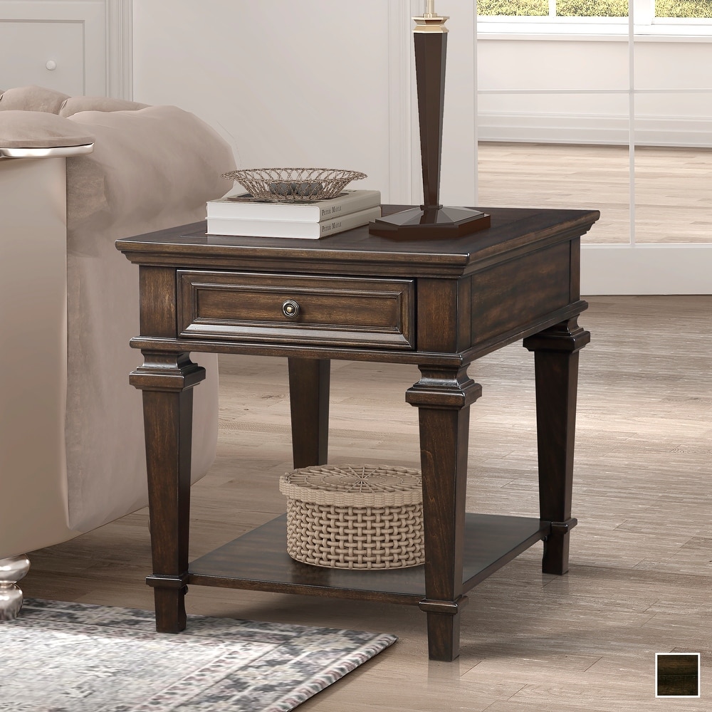 Traditional shop end tables