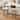 26" Swivel Bar Stools Set of 2, Faux Leather Counter Chairs with Walnut Wood Legs, White