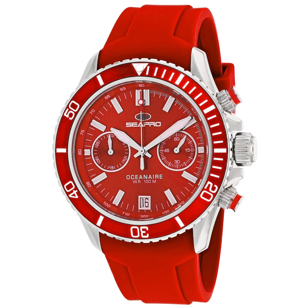 Seapro Men's Thrash Red Dial Watch - SP0336 - 6 (36)