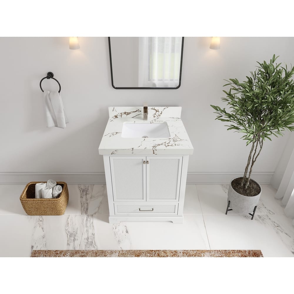 Willow Collections 30 in. W x 22 in. D Alys Single Sink Bathroom Vanity with Countertop