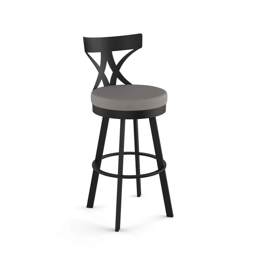 Amisco Washington Swivel Counter Stool