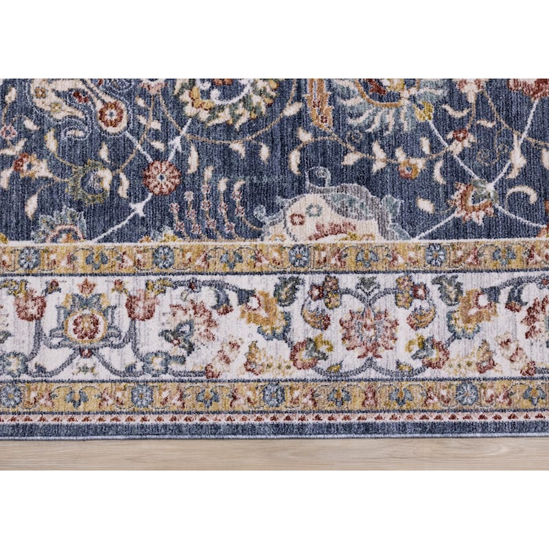 Olivia Collection - Classic Elegant Border Area Rug