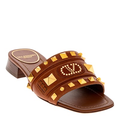 Valentino Plaster Caster Studded Sandals