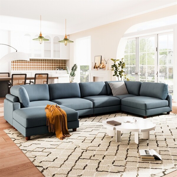 Modular Sectional Sofa with Ottoman L Shaped Corner Couch Bed Bath Beyond 40414632