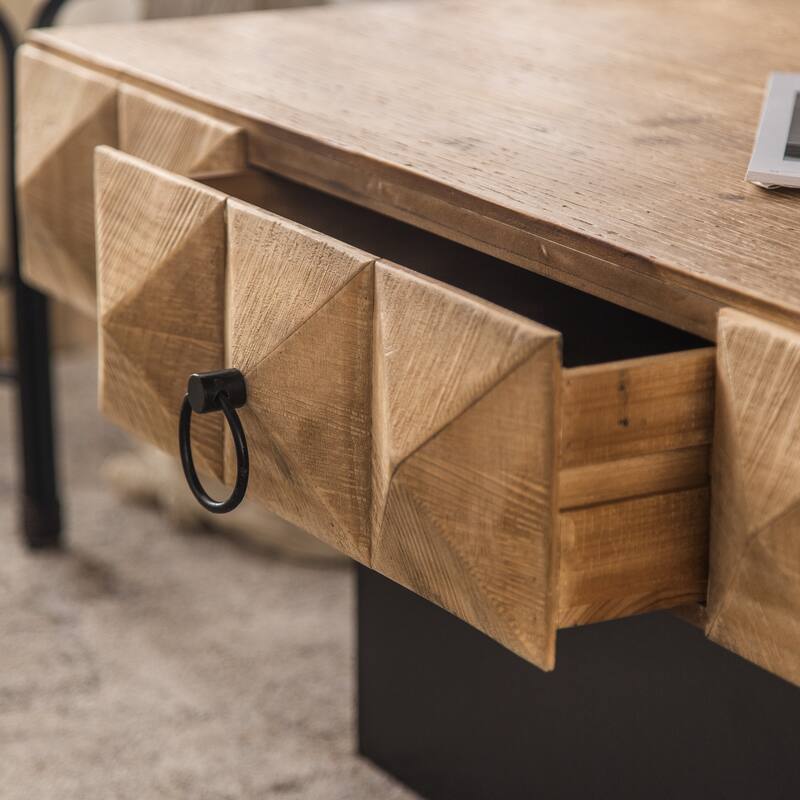 Retro Fashion Style Coffee Table,Suitable for Living Room,Office,and Dining Room