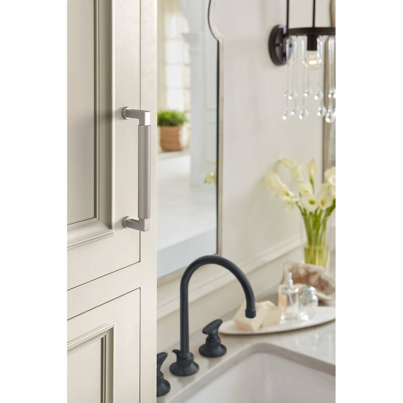 Amerock BP37624 Balata 5-1/16" Center to Center Knurled Handle Cabinet