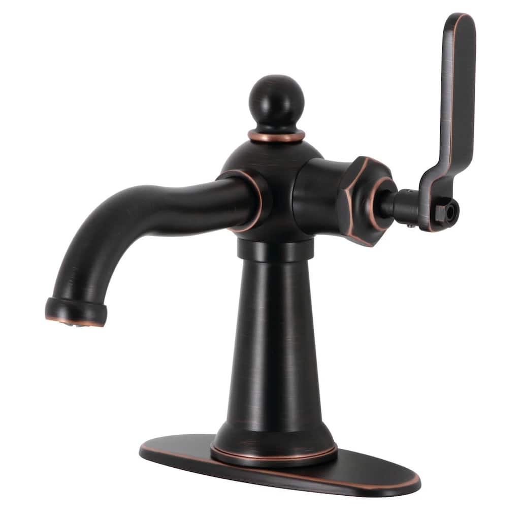 Kingston Brass KSD354KLNB Knight 1.2 GPM Deck Mounted Single Hole - Brushed Brass