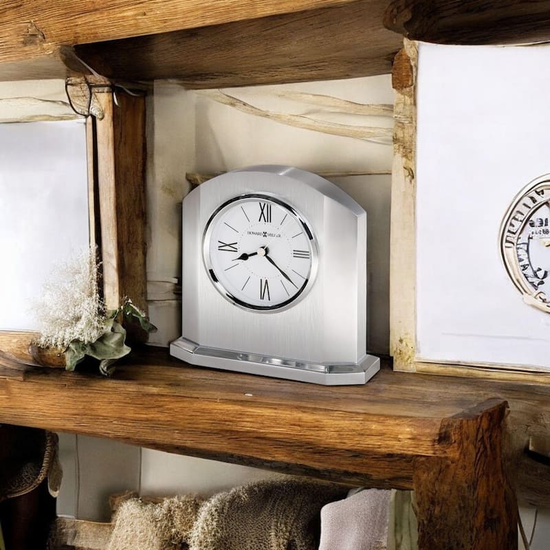 Howard Miller Lincoln Modern Sleek Alarm Clock