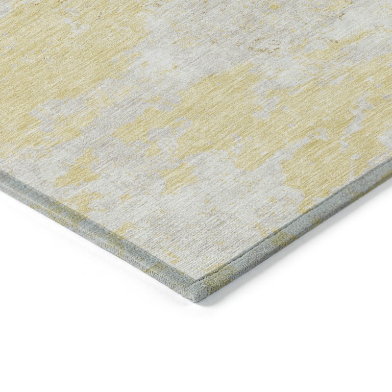 HomeRoots Floral Transitional Rectangle Outdoor Rug
