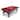 Hathaway Augusta 8-ft Billiards Pool Game Room Table - Mahogany Finish with Red Felt