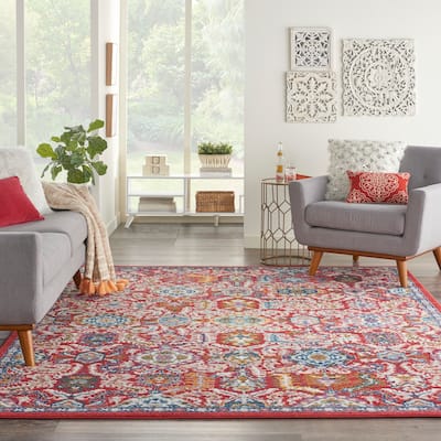 Nourison Passion Modern Persian Medallion Area Rug
