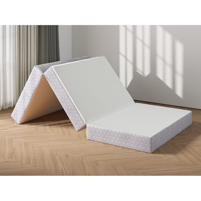 AFI, CoolSoft Size 6" Memory Foam Folding Mattress