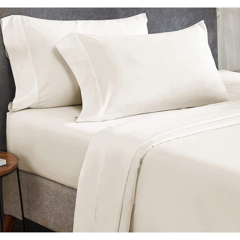 Modern Living Pima Cotton Sheet Set Queen - Ivory