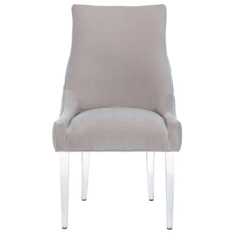 SAFAVIEH Couture Vesile Acrylic Leg Dining Chair - 22"W x 28"D x 38"H