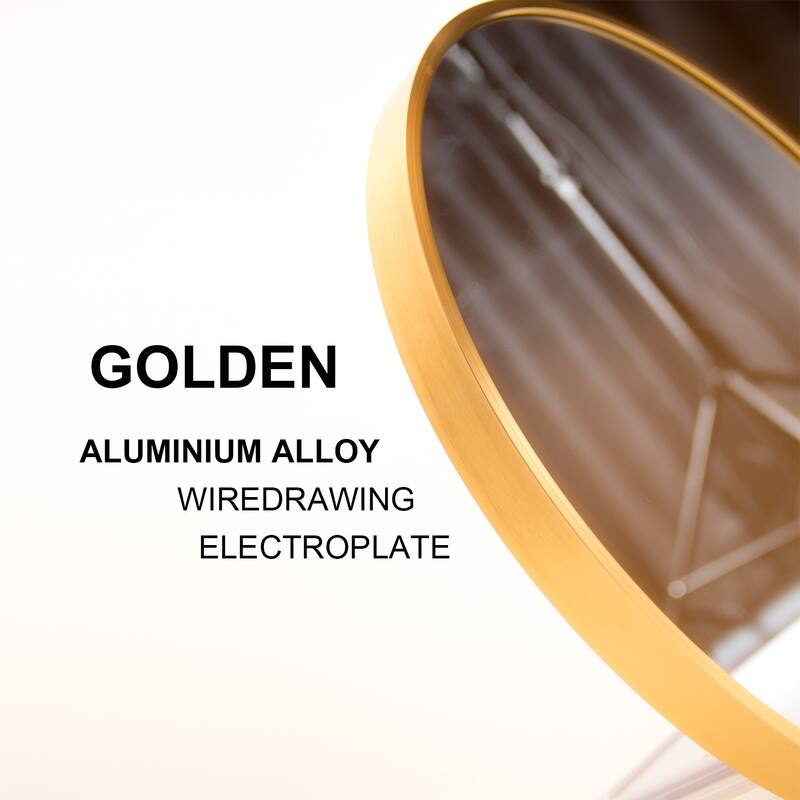 32" Wall Circle Mirror Large Round