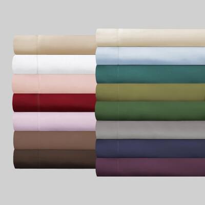Superior Egyptian Cotton 400 Thread Count Solid Duvet Cover Set