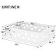 preview thumbnail 54 of 94, White Bed Frame Montessori Bed Twin Size Toddler Floor Bed with Guardrails and Door for Children Boys Girls Kids Playroom