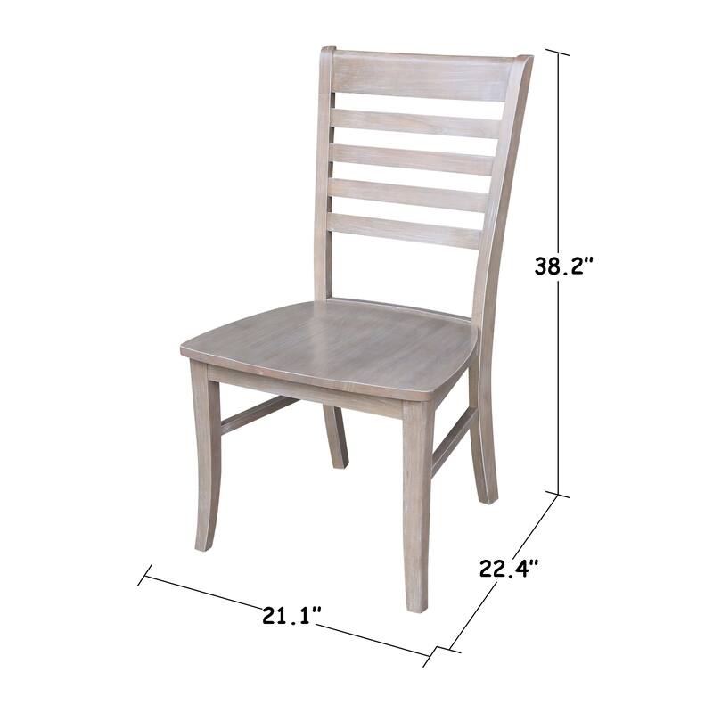 Solid Wood Cosmo Roma Dining Chairs, Set of Two