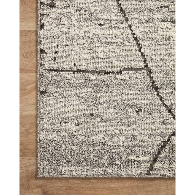 Alexander Home Vive Modern Geometric Abstract High-Low Area Rug