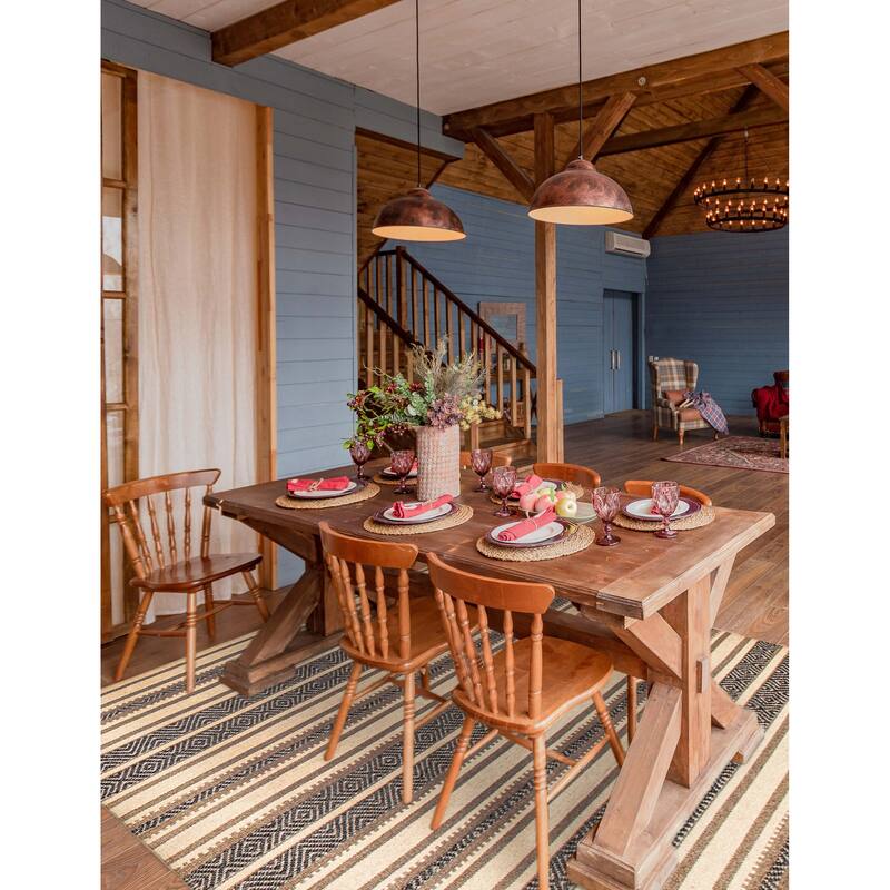 Nevada Cream Kilim 5'8" x 7'7" - 5'8 x 7'7