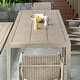 preview thumbnail 8 of 10, Uttermost Kirkham Wooden Outdoor Dining Table