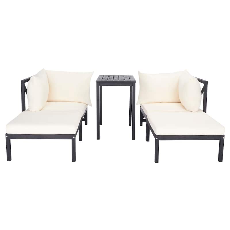 SAFAVIEH Outdoor Living Ronson 5 Pc Sectional Set - 26.9 x 26.9 x 26.8