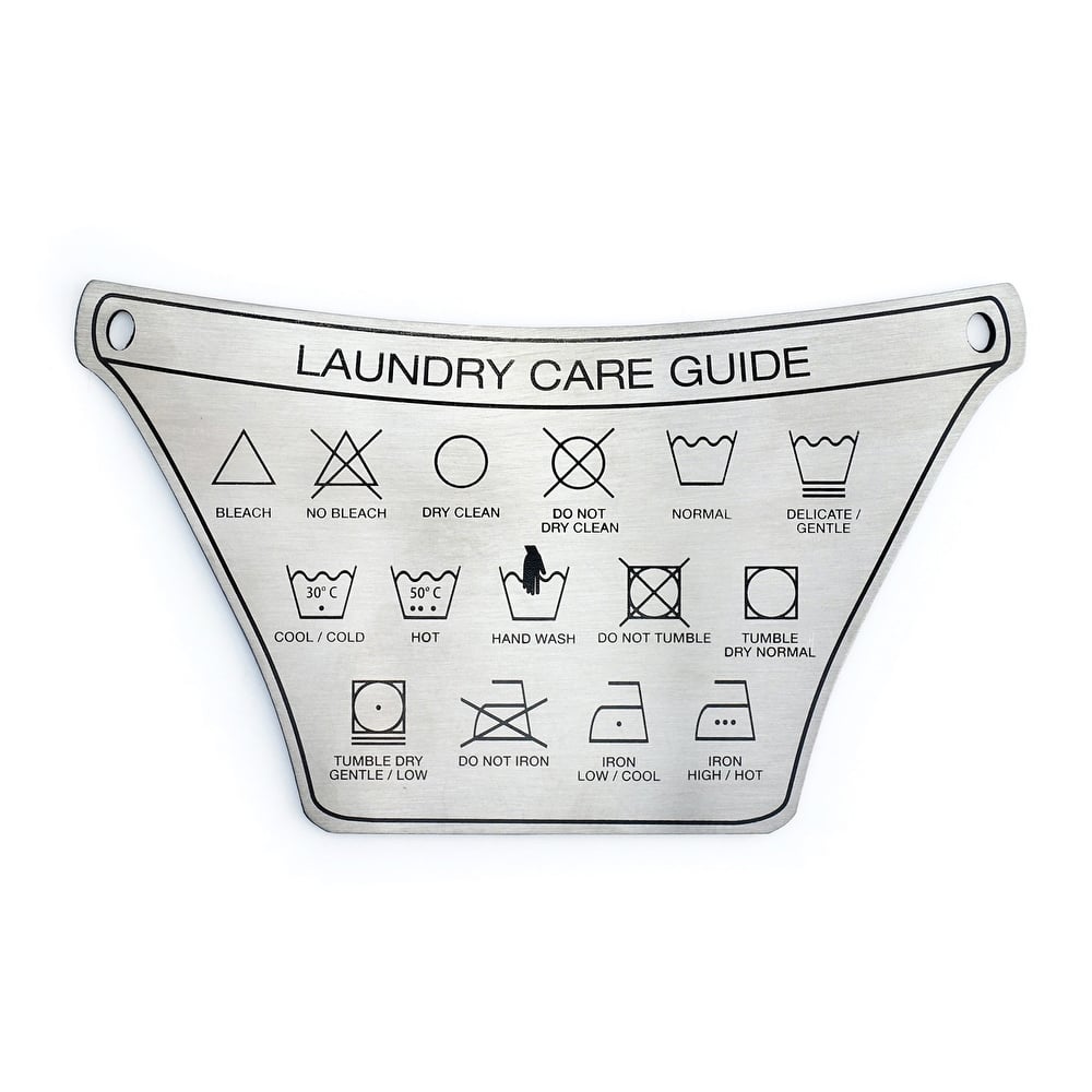 Laundry Magnet - Laundry Care Guide, 5.75x3.25"