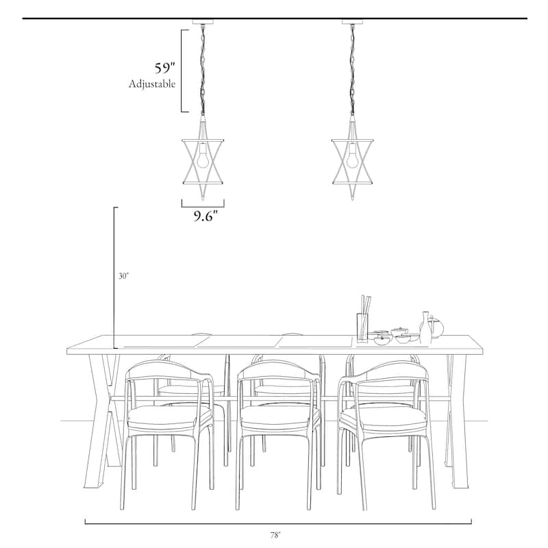 Modern 1-Light Black Gold Pendant Drum Kitchen Island Lights for Dining Room - D 9.6" x H 81.5" Max