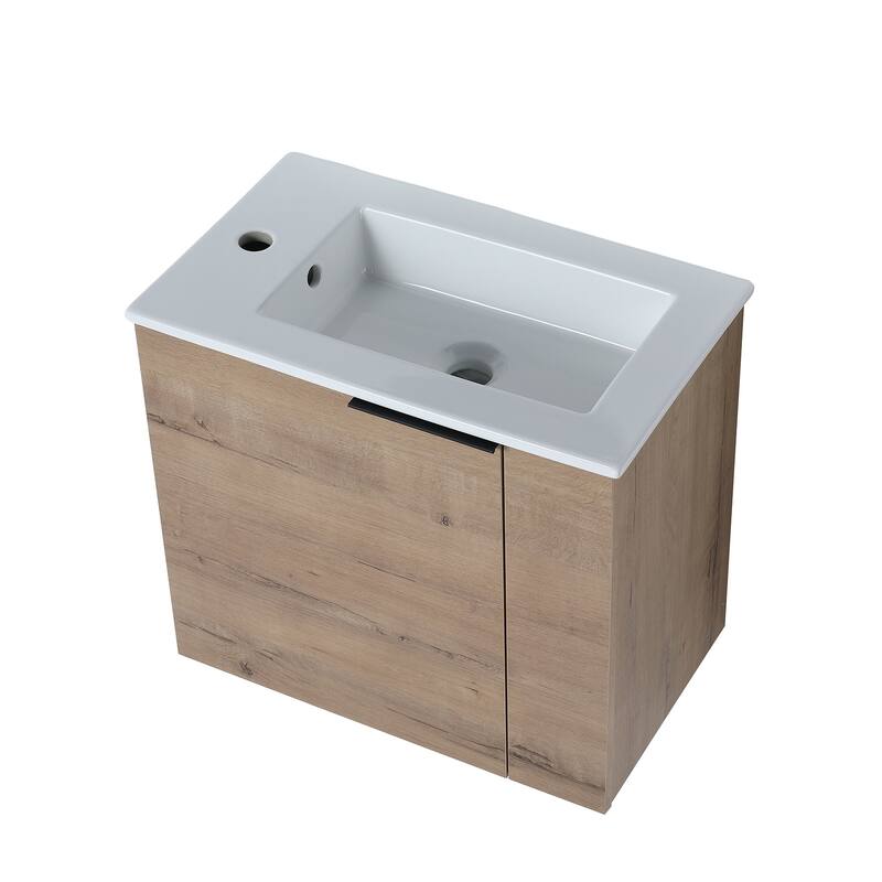 Topcraft 22-inch Wall Mount Bathroom Vanity with Sink - 22"