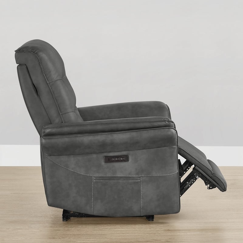 Spruce & Spring Dual Motor Zero Gravity Power Recliner with Power Headrest