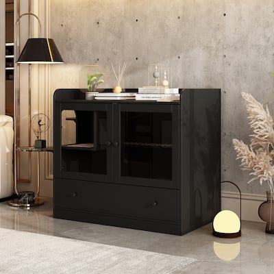 40" Cat-Friendly Litter Box Enclosure with Storage Bookcase Cabinet