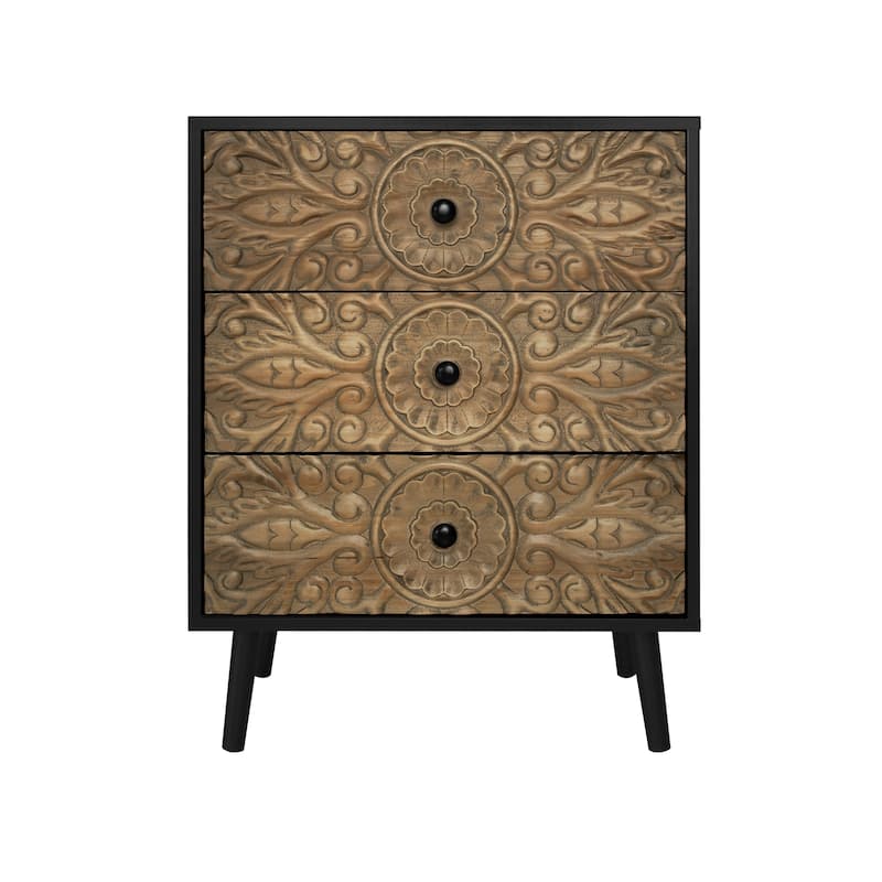 3 Drawer American Furniture Cabinet for living room - N/A