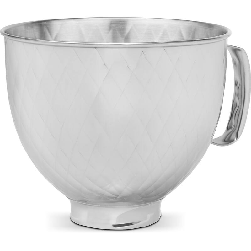 KitchenAid 5-Quart Tilt-Head Quilted Stainless Steel Bowl