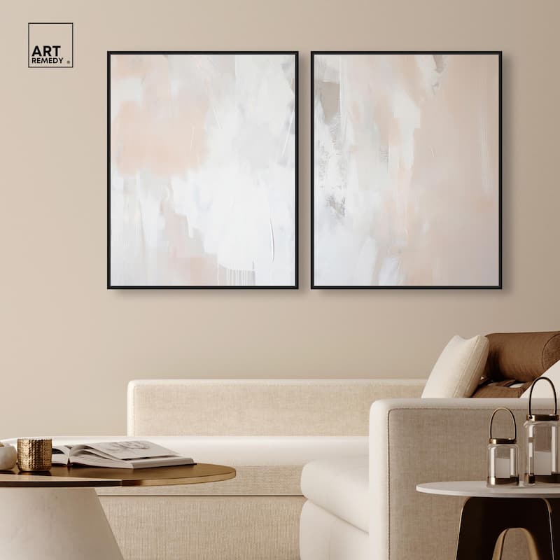 Opalescent Hues IV Canvas Set of 2 by Art Remedy