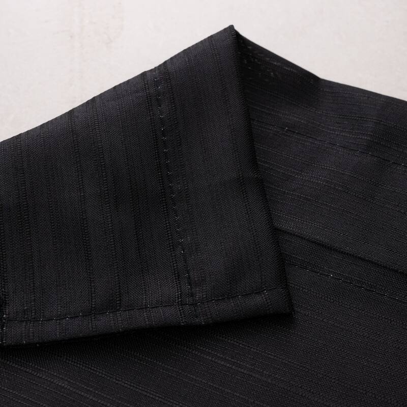 Poinsettia Season Greeting Kitchen Curtain Set