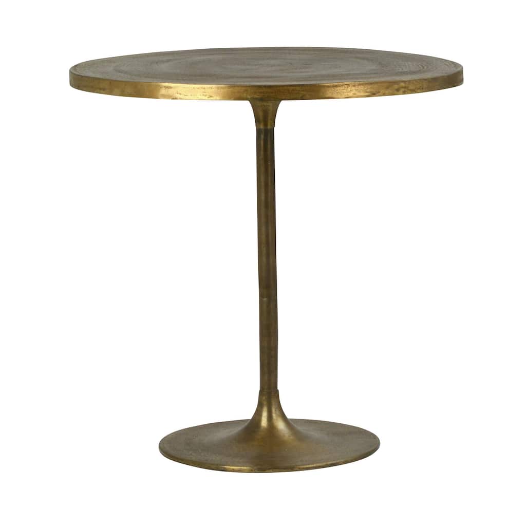 Huron 29" Tall Bistro Table, Gold