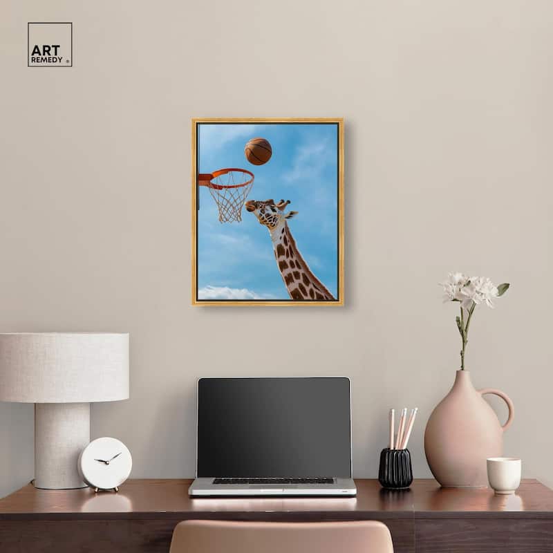 Gentle Giant's Game Canvas by Art Remedy