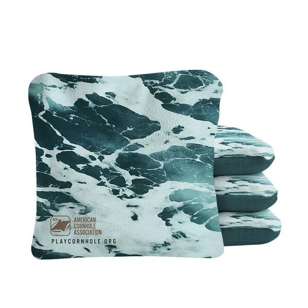 slide 2 of 4, Ocean Dual Sided Cornhole Bags