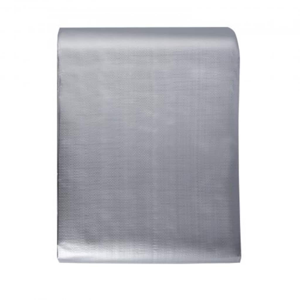 10 Mil Heavy Duty Waterproof Tarp Grey Polyethylene Cover for Camping Car or Outdoor Use