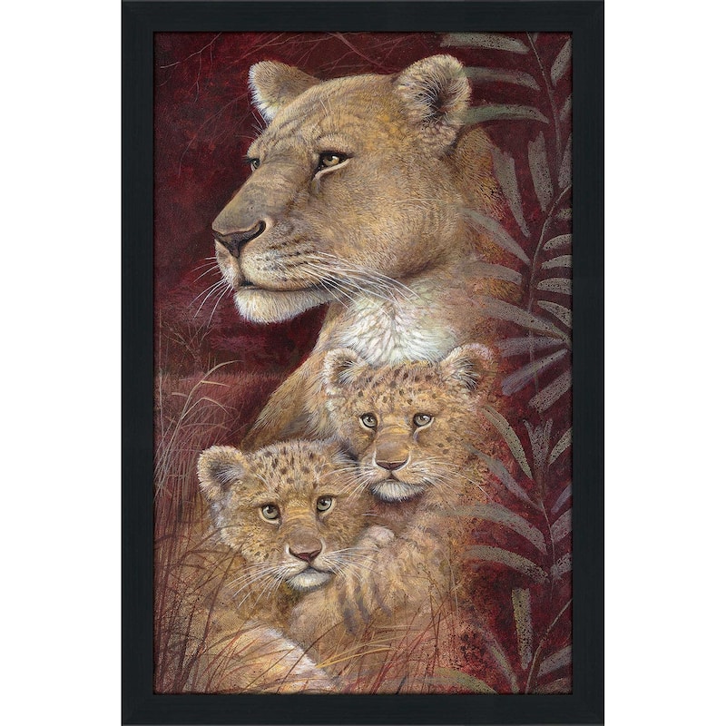 "Serengeti Twins" by Ruane Manning Print on Acrylic
