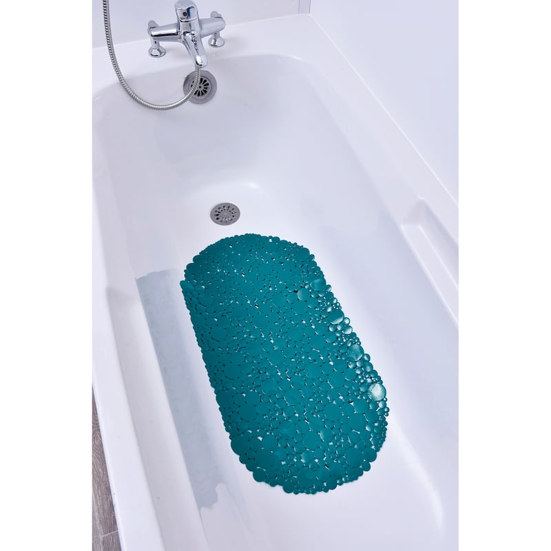 Bubbles Non-Slip Oval Bathtub Mat 28 L x 15 W