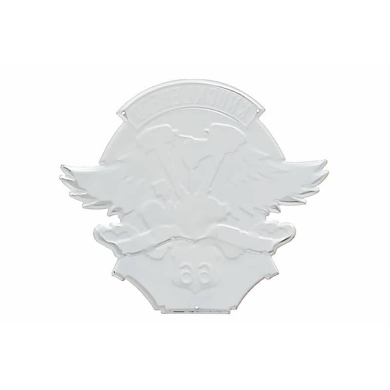 IH Casa Decor Embossed Metal Wall Sign Knucklehead