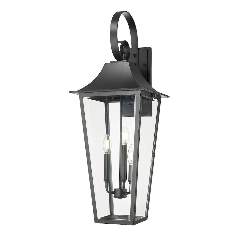 Z-Lite 5008XL Gannon 3 Light 34" Tall Marine Grade Outdoor Wall Sconce