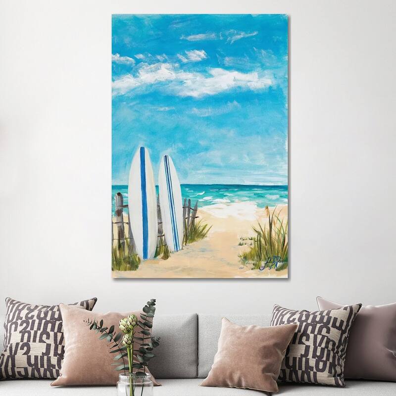 iCanvas "Tropical Surf II" by Julie Derice Canvas Print