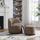 preview thumbnail 2 of 54, 360 Swivel Barrel Chair with Round Storage Chair
